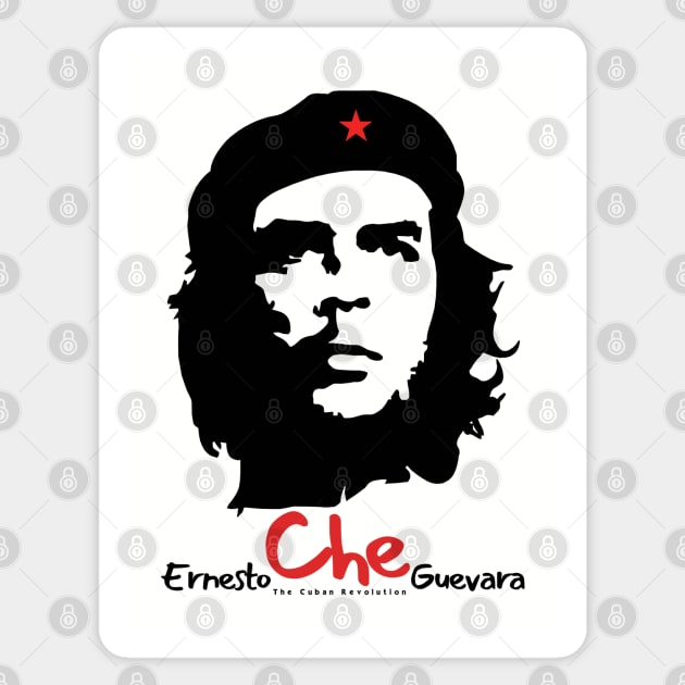 Ernesto Che Guevara Sticker by KewaleeTee